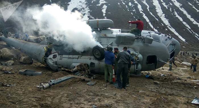 Helikopter Mi-17 India Jatuh di Dekat Himalaya