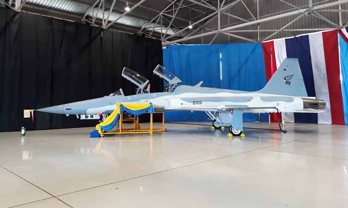 Angkatan Udara Thailand Luncurkan F-5ST Super Tiger Pertama