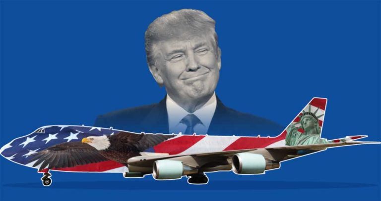 Biar Apa? Trump Ingin Warna Air Force One Dirombak