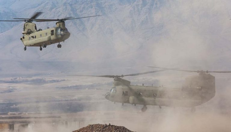 CH-47F Chinook US Army Hancur Total Karena Kecelakaan di Afghanistan