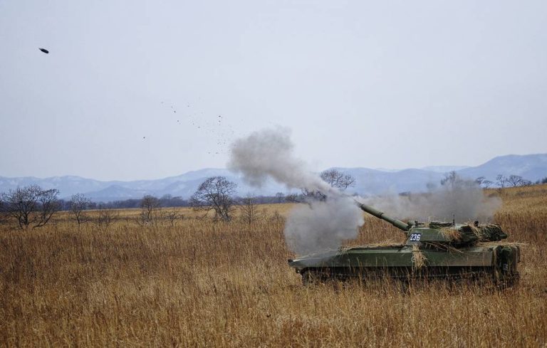 Ukraina Beli Artileri Gvozdika Buatan Soviet dari Ceko