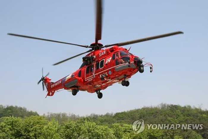 Helikopter Korea Selatan Jatuh di Wilayah Sengketa