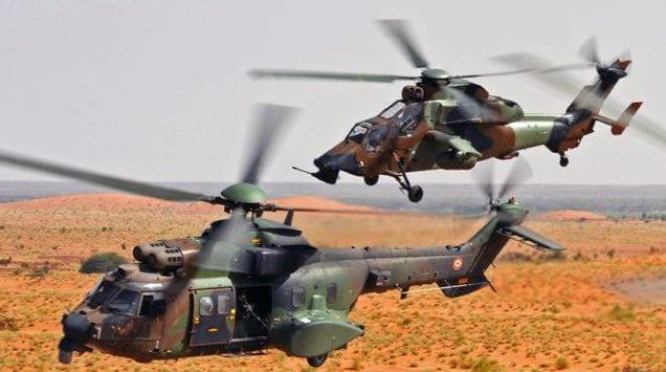 Tiger dan Cougar Bertabrakan di Mali, 13 Tentara Prancis Tewas