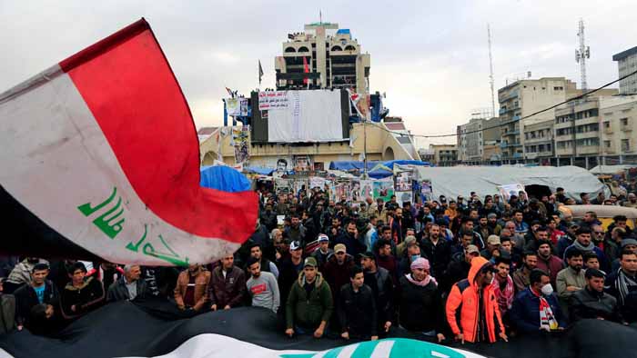 Demonstran Irak Tutup Ladang Minyak