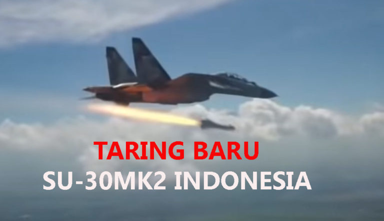 Su-30MK2 Indonesia Sukses Uji Tembak Rudal KH-29TE