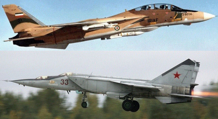 F-14 Tomcat Vs MiG-25 Foxbat: Langit Iran Jadi Pembuktian