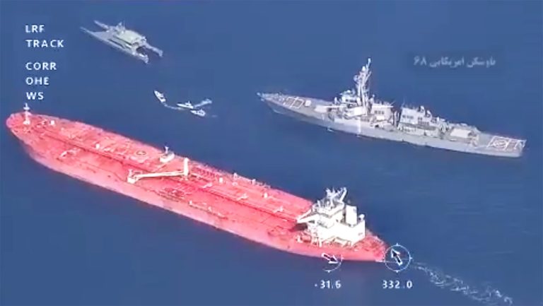 Sita Kapal Tanker, Kapal AS-Iran Tegang Tingkat Tinggi